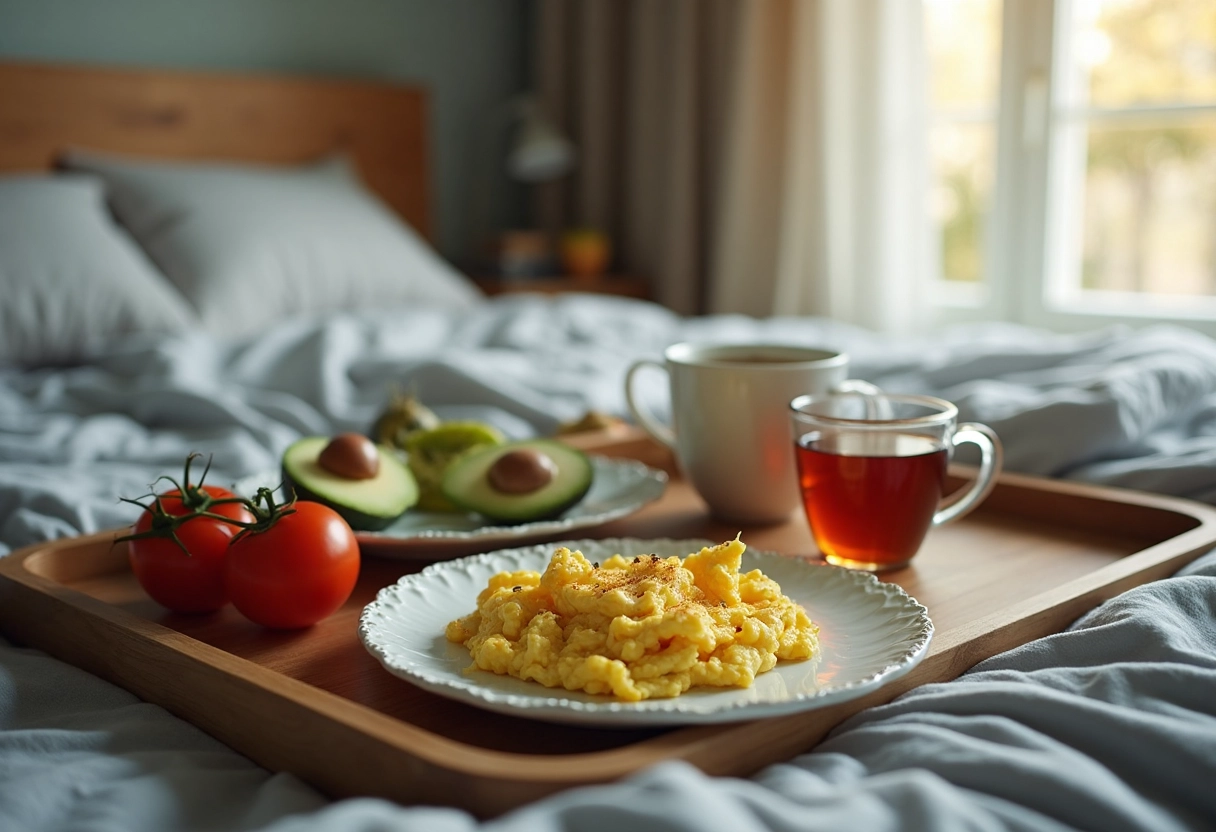 petit-déjeuner senior